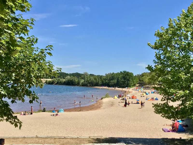 Handballcamp Senftenberg: Am Strand