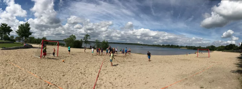 Handballcamp Senftenberg: Beachhandball