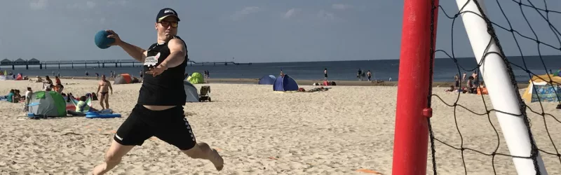 Handballcamp Usedom: Am Strand